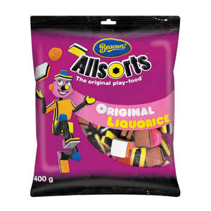 Reduced Beacon Allsorts Original Liquorice  400g