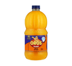 Cordials Syrups Powdered Drinks: Brookes Oros Mango and Apple Squash 2L