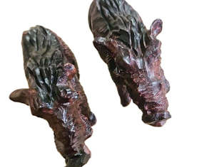 Gift Ideas: Ironwood Carved Warthog Small