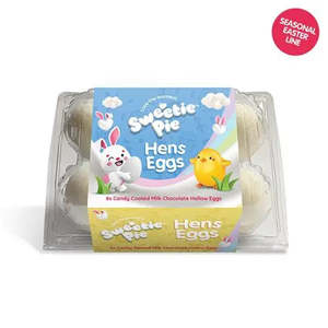 Sweetie Pie Hens Eggs 6 Pack
