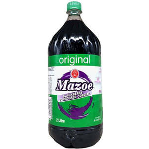 Reduced Schweppes Mazoe Blackberry Cordial Syrup 2L