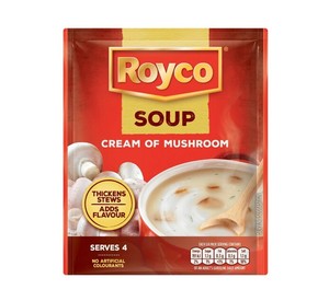 Dried Goods And Pantry Staples: Special Royco Soup Cream Of Mushroom 50g