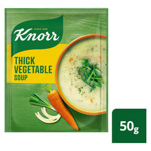 Dried Goods And Pantry Staples: Special Knorr Soup Thick Vegetable 50g