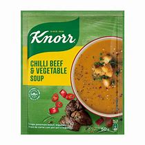 Dried Goods And Pantry Staples: Special Knorr Soup Chilli Beef and Vegetables 50g