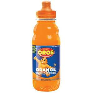 Brookes Oros Ready To Drink Orange Flavoured Drink Bottle 300ml