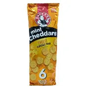 Biscuits Crackers Rusks: Bakers Mini Cheddar Cheese Multipack 6x33g