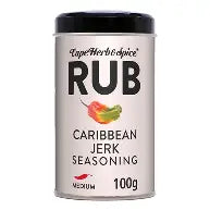 Braai Spice: Cape Herb & Spice Rub Caribbean Jerk 100g