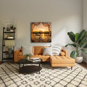 Square Format ChromaLuxe Photo Print - Southern Alps Imagery