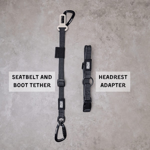 3-in-1 Dog Car Tether Mackenzie Southern Buddy