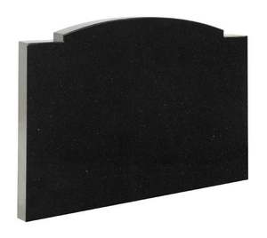 Frontpage: Checked Shoulder Camber Top Headstone