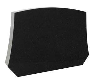 Camber Top/Wave Side Headstone