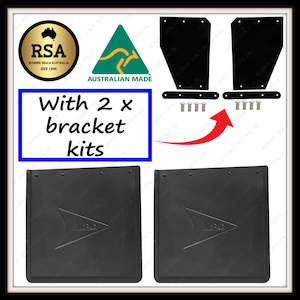 Rubbers Kits Seals: Rear Mudflap Set, Rubber (RV1-AP5)