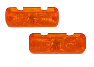 Front/Rear Indicator Lens Set, Amber (VC/VE Sedan & VF/VG Coupe)