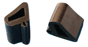 Bonnet Side Bump Stop Set, Rubber (VC)