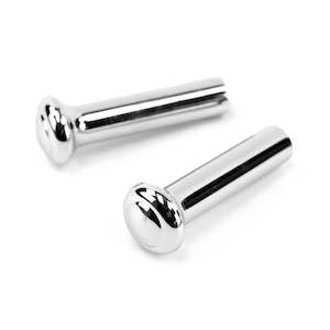 Door Lock Knob Set, Chrome Nylon (AP5-CM)