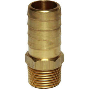 Manifold/Water Pump Heater Hose 3/8” NPT Fitting, Brass 5/8” Barb (AP6-Early VG)