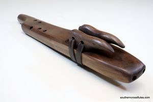 Products: Black Walnut – Forest Mayan Temple Flute – Key of D/G minor (high)