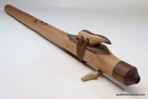 Western Red Cedar and Black Walnut – Grandfather Flute – A minor (low) – 4&hellip;