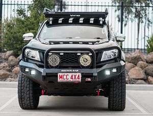 Rocker Triple Loop Winch Bar for Nissan Navara NP300 2015-2020