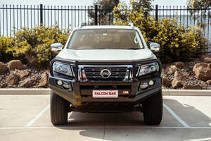 Bullbars: Falcon Winch Bar for Nissan Navara NP300 2015-2020