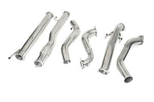 Exhausts: Isuzu D-MAX (2012-2016) 3L Turbo Diesel 3" Stainless Steel Turbo Back Exhaust