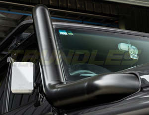 Toyota Land Cruiser 70: Trundles 5" Stainless Snorkel to suit Toyota Landcruiser 70 Series VDJ 2007-2023