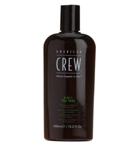 American Crew: American Crew 3-in-1 Tea Tree Shampoo, Conditioner & Body Wash 450ml