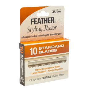 Feather Styling Razor Blades/Guards Pack of 10
