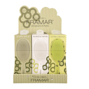 Framar Extra Dirty Detangle Brush Display 9pc Limited Edition