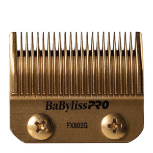 BaBylissPRO Barberology Replacement Hair Clipper Taper Blade Gold FX802G