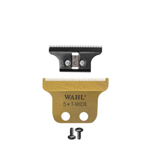 Wahl Detailer Trimmer Double Wide Blade Set - Gold WA2215-708
