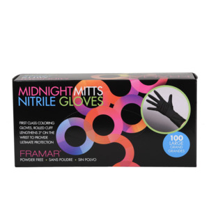Framar Midnight Mitts Gloves Large 100pc