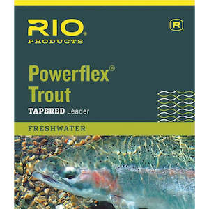 Fly Fishing: RIO POWERFLEX TROUT LEADER 12'