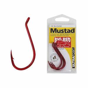 Bait And Tackle: MUSTAD BIG RED HOOKS