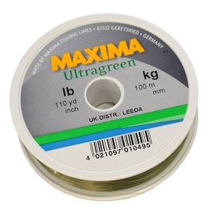 Bait And Tackle: MAXIMA ULTRAGREEN MONO 100M