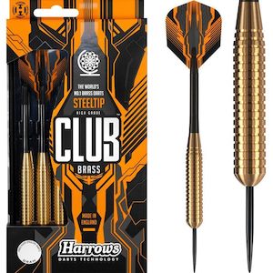 Darts: HARROWS DARTS CLUB BRASS
