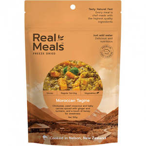 Meals: REAL MEALS MOROCCAN TAGINE: 100G