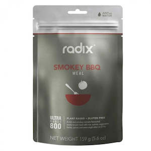 Meals: RADIX NUTRITION ULTRA 800 PLANT-BASED SMOKEY BBQ: 159G