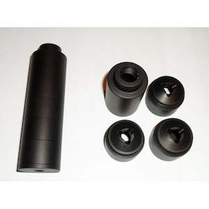 Suppressors: DPT SUPPRESSOR RIMFIRE MUZZLE FORWARD 3 OR 5 BAFFLES