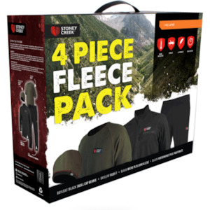 Stoney Creek: STONEY CREEK 4 PIECE FLEECE PACK
