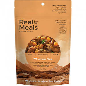 Fishing: REAL MEALS WILDERNESS STEW: 120G