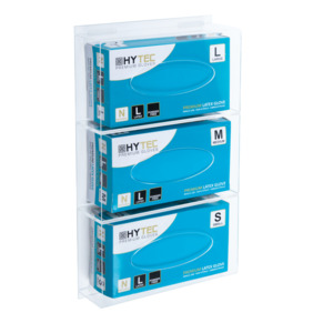 Products: Glove Dispenser 3-Tier - Aotea Hygiene