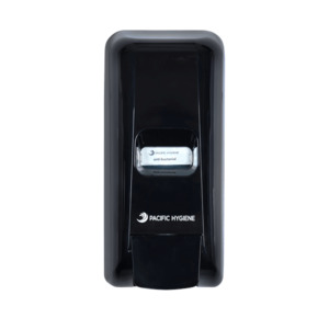 Products: Pacific Hygiene 1L Soap & Sanitiser Dispenser - Black - Aotea Hygiene