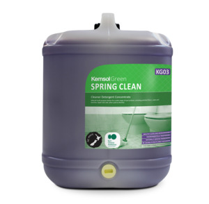 Products: Kemsol Green Spring Clean Spray/Wipe - 20L - Aotea Hygiene