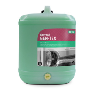 Products: Kemsol Gentex Fabric Softner & Sour 20L - Aotea Hygiene