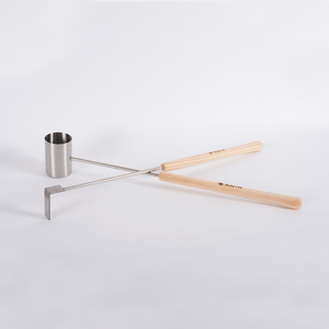 SOUTH 60cm Stainless Ladle & Stoker Set