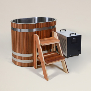 TCU + Single Cedar Ice Bath Package 2.0