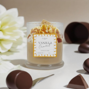 Vanilla Caramel Soy Candle