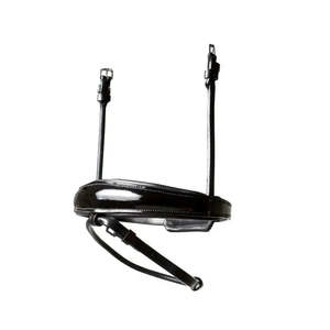 Bridle Accessories: Hanoverian Rolled Patent Noseband