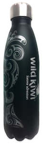 Drink Bottles: Stainless Steel Kowhaiwhai Drink Bottle 500ml